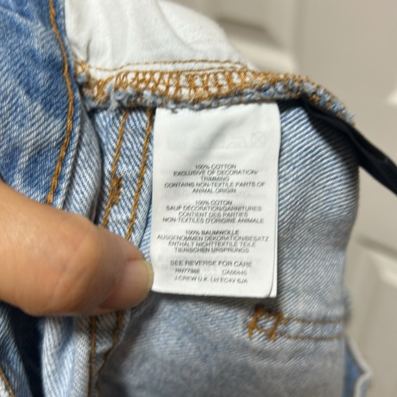 Madewell The Perfect Summer Jean Light Wash Denim - Size 27 - Picture 11 of 11